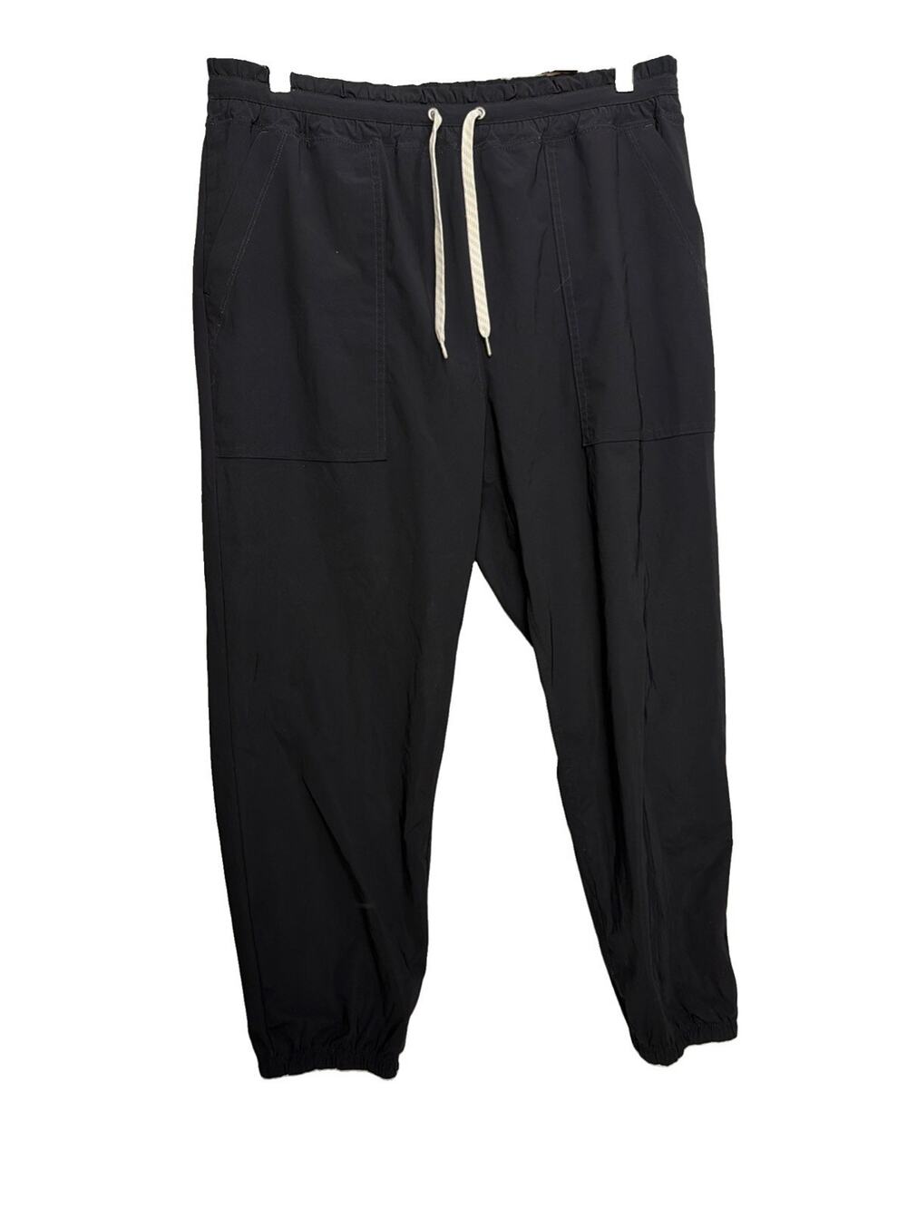 Vuori Miles Jogger Pants Womens XL Black Performance Ankle Athleisure